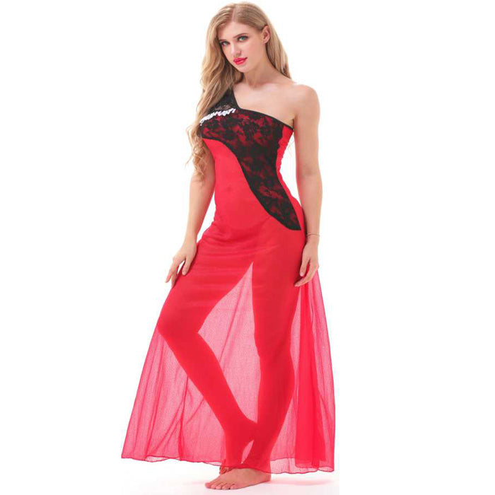 Warner's "Very Sexy" Rosy Red Babydoll Set