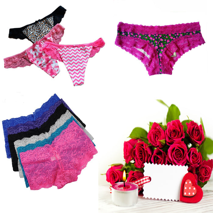 Women's Sexy Mixed Panties Pack For Men