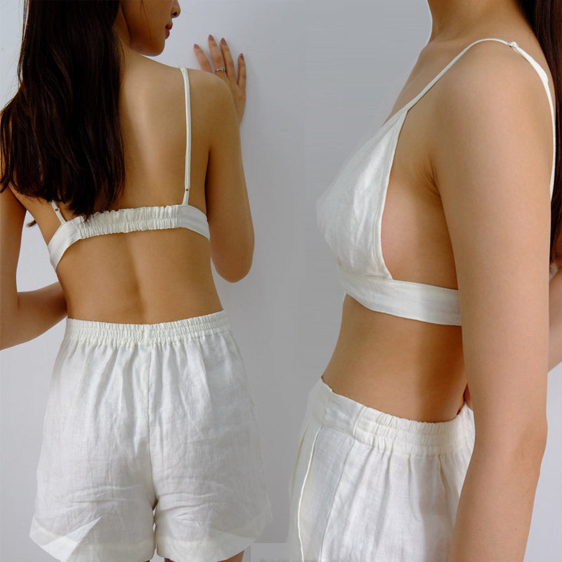 Pure Cotton Triangle Bra For Women