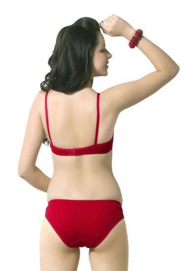 Red Intimate Wedding Lingerie Set