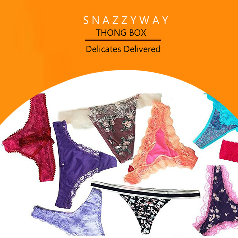 Sexy Thong Panties Underwear Subscription box