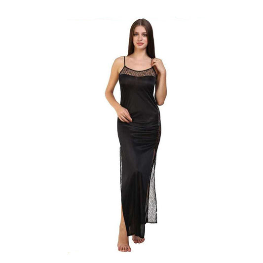 "Hot "Super Sexy Cut Sleeves Full Length Nightgown