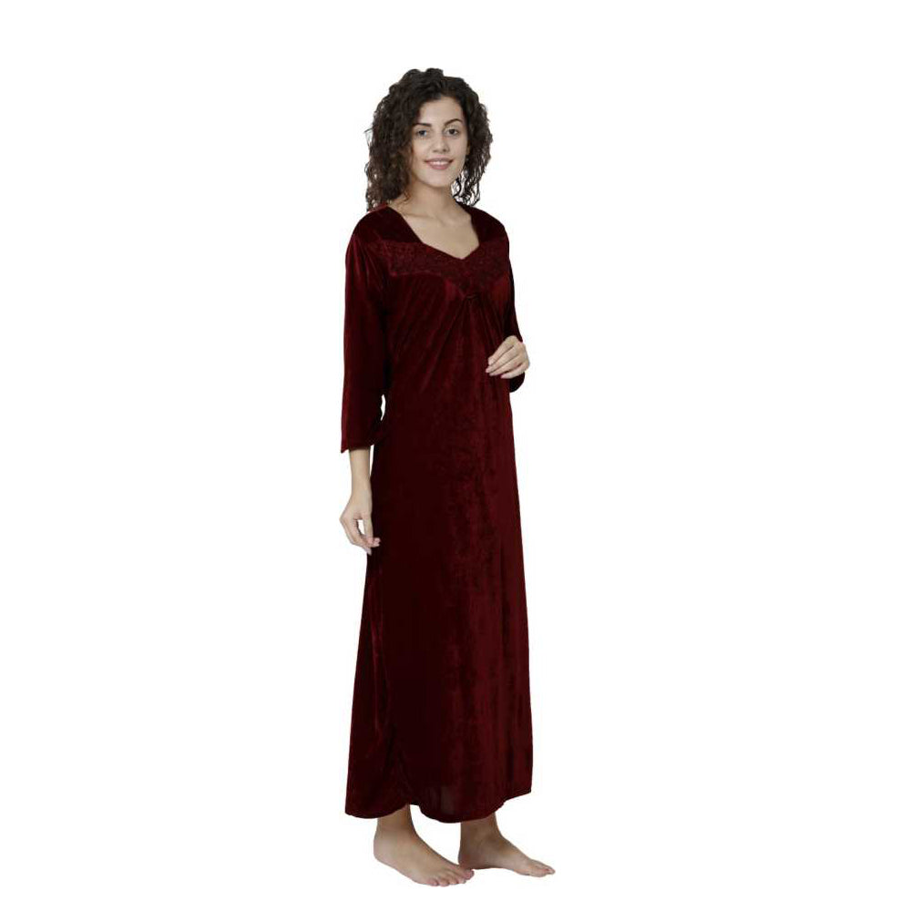 "Comfy" Women's Soft &amp; Comfortable Black Nightgown