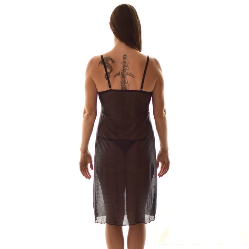 Very sexy see through nightwear lingerie